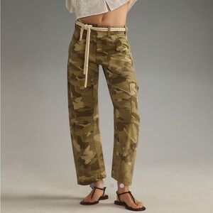 Anthropologie Millie Low Slung Barrel Pants by Pilcro sz 28